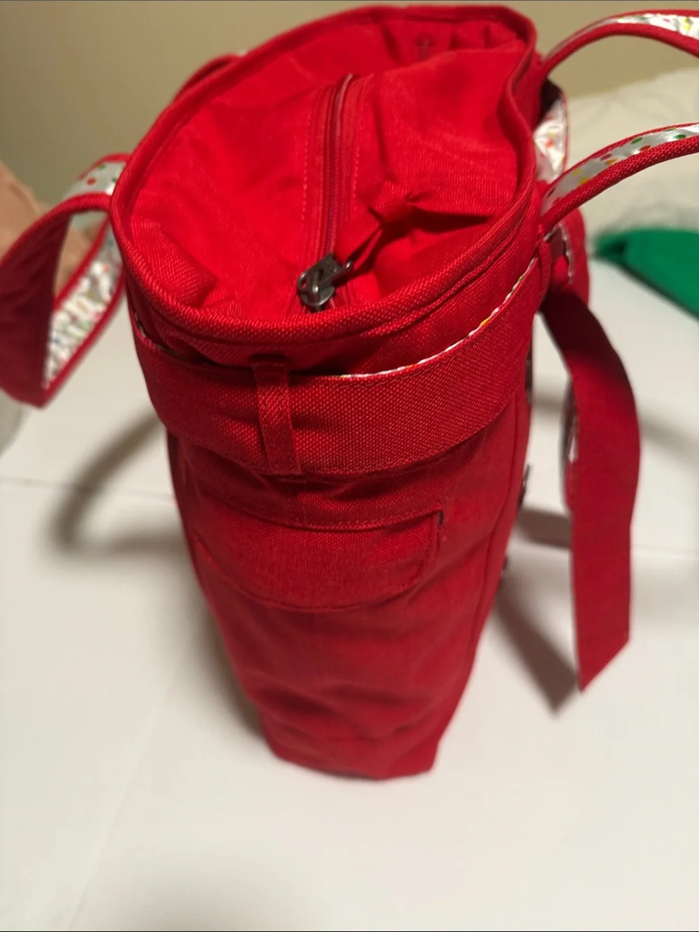 Vintage OGIO Women’s Laptop Tote / Business Bag – Red – Custom Embroidered